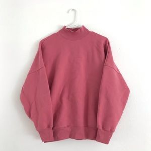 Mock Neck Sweatshirt